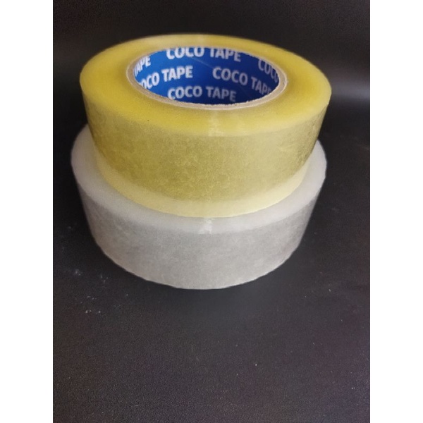 Lakban Packing – Bening / Coklat – 48mm x 300 Yard