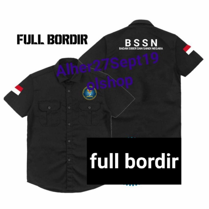 Seragam Kerja Kemeja Bssn Baju Bssn Seragam Bssn Pakaian Dinas Bssn Baju Kerja Bssn