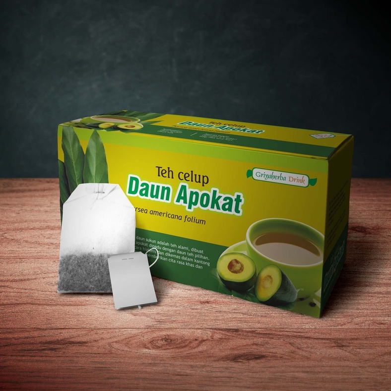 

Teh Daun Apokat Griya Herba Minuman Herbal Celup Daun Alpukat Isi 20 Kantong Sachet Box Mengobati Batu Ginja Rematik Sakit Kepala Nyeri Lambung kejang Kolesterol