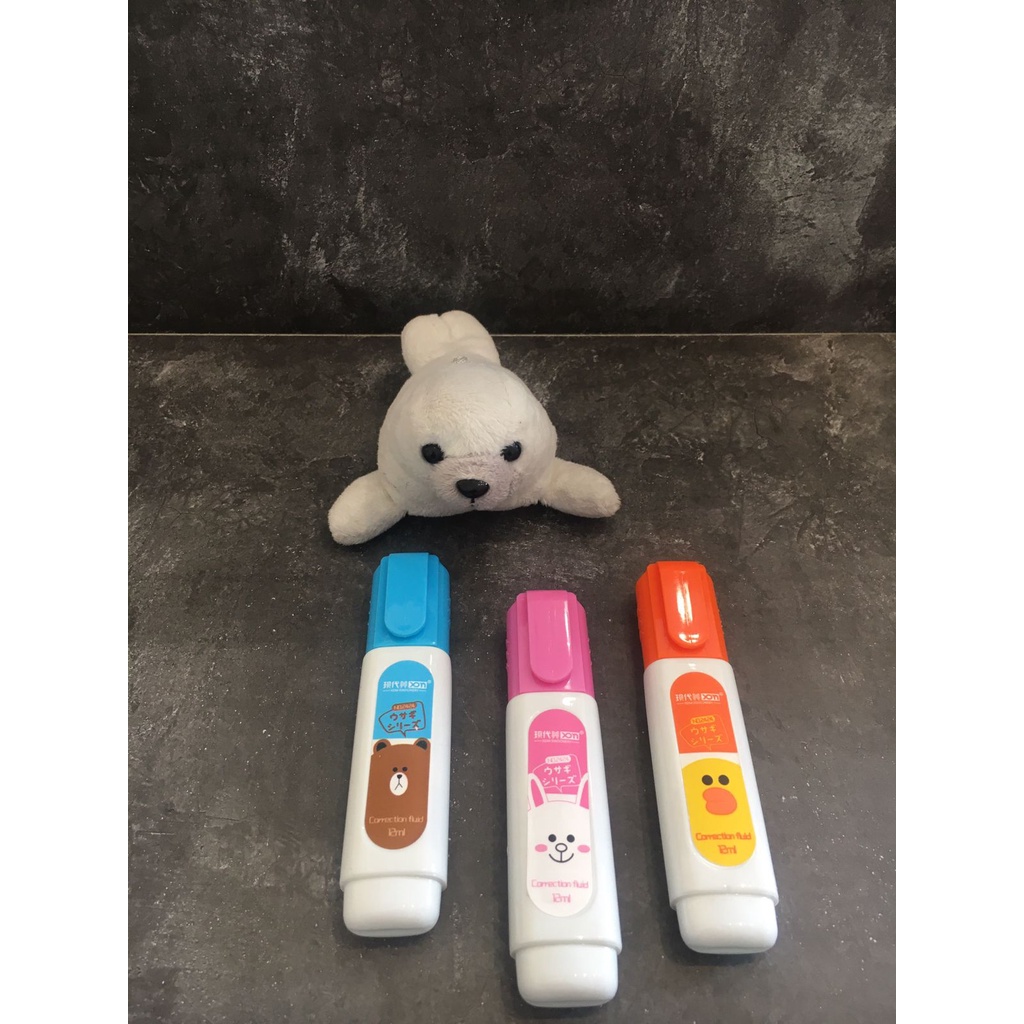 

Correction Fluid / Tip-Ex / Cairan Koreksi / Penghapus Cair XDM 2424 LINE FRIENDS
