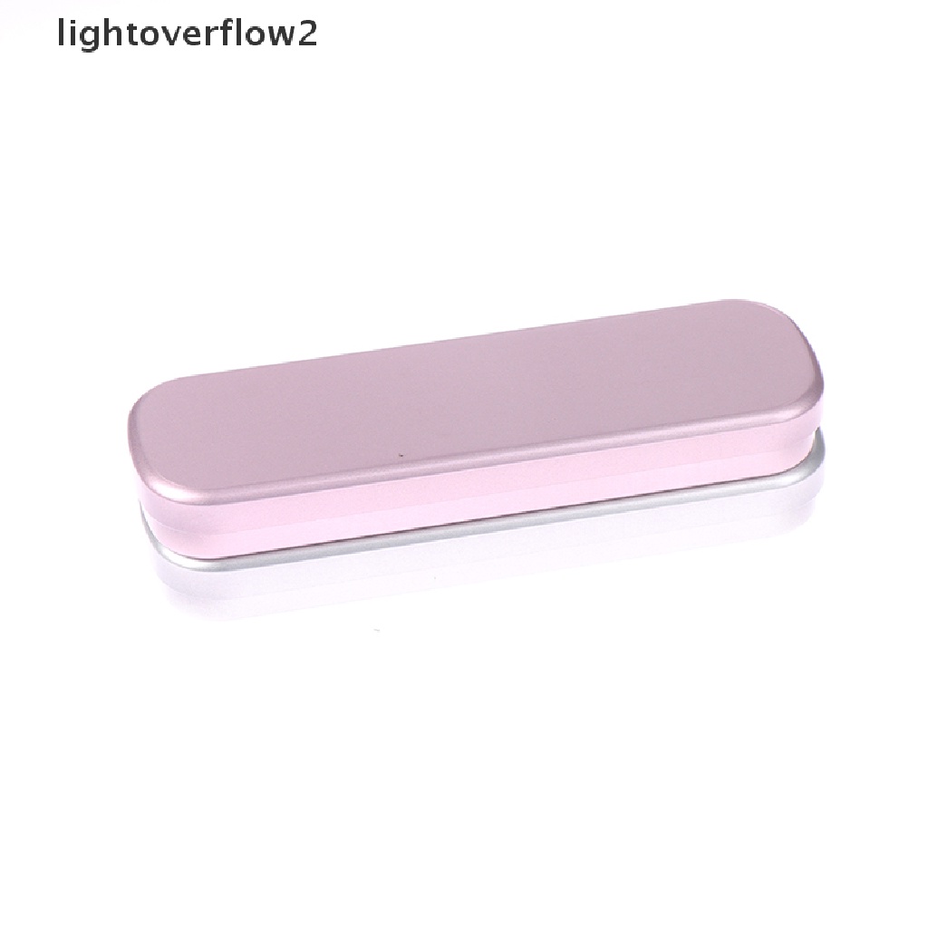 (lightoverflow2) Tempat Pensil Bahan Metal Untuk Hadiah