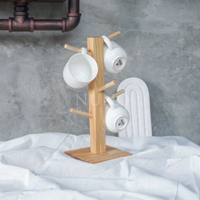 Rak Gelas Estetik / Rak Cangkir / Tempat Gelas