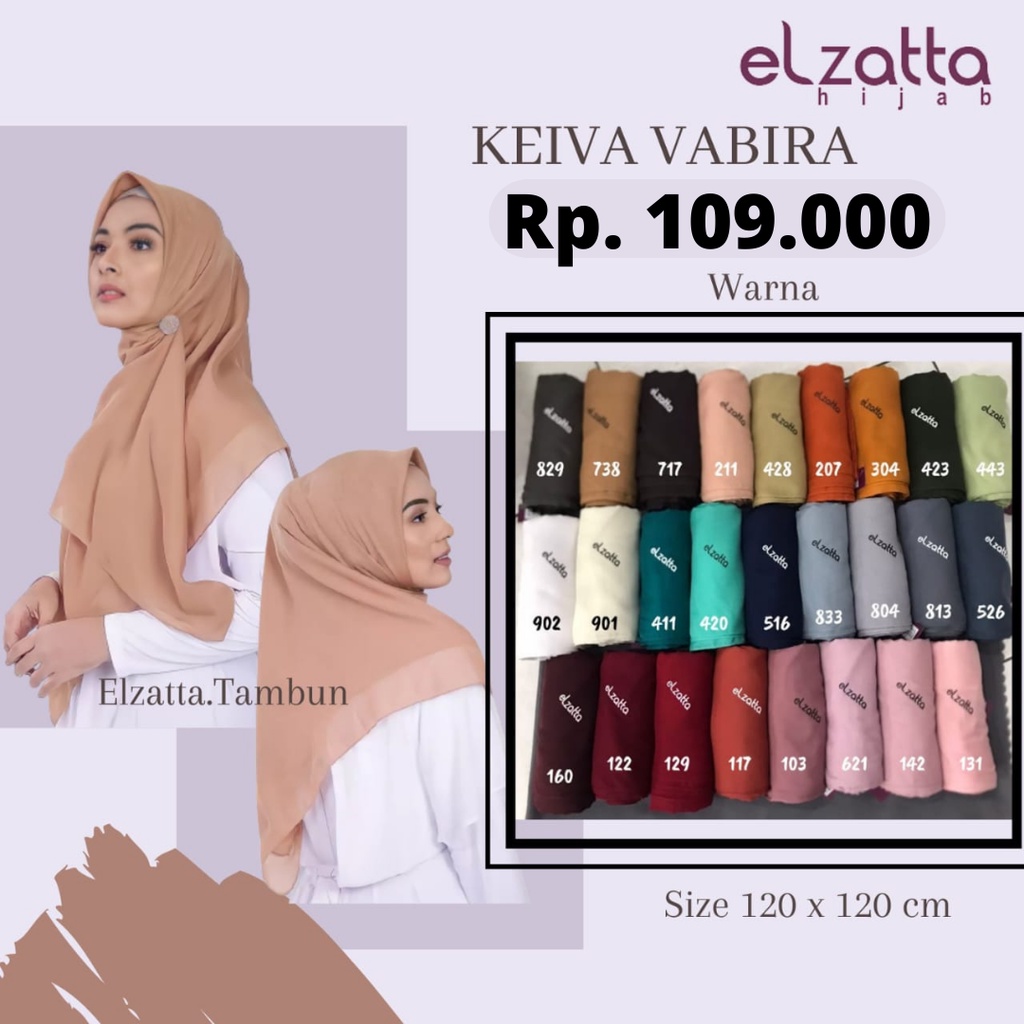 Elzatta Segi Empat Keiva Vabira Elzatta Polos Terbaru