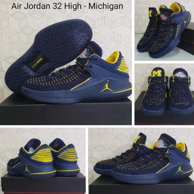 Sepatu Basket Air Jordan AJ 32 Low Gatorade Whte Black Orange Green Termurah