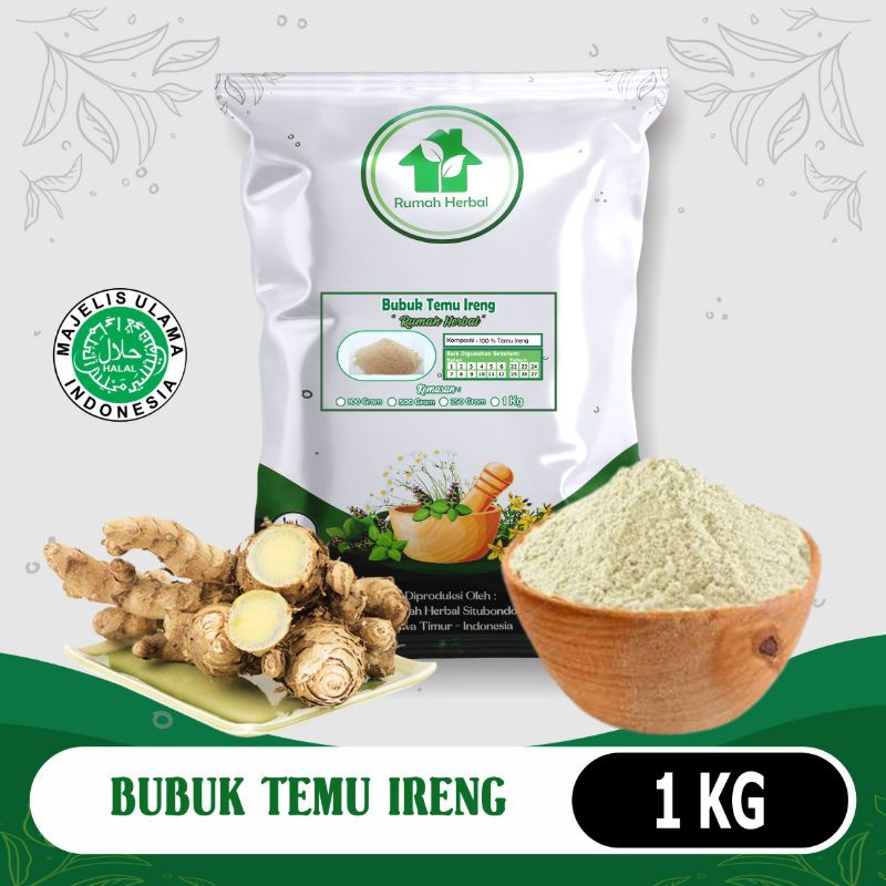 

Bubuk temu ireng murni kemasan 1kg