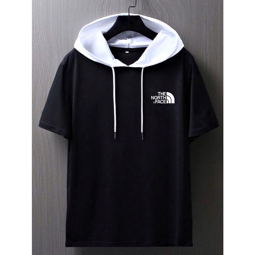 KAOS HOODIE PRIA LENGAN PENDEK/KAOS HOODIE KUPLOK PRIA/KAOS PRIA T-SHIRT TERLARIS/KAOS HOODIE T-SHIR