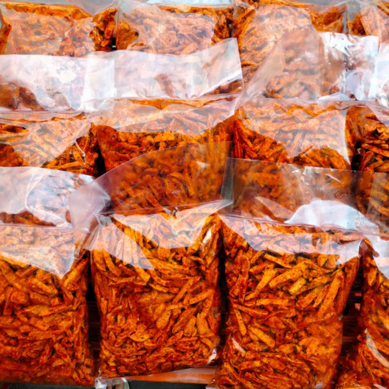 

basreng pedas daun jeruk 1kg