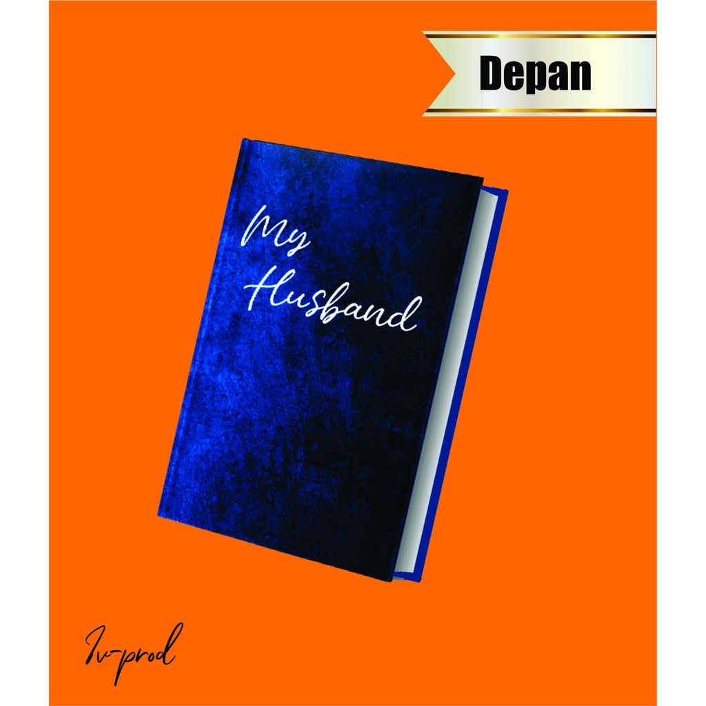 

Pocket book/Notebook Hardcover A5 / buku tulis my husbund catatan notes