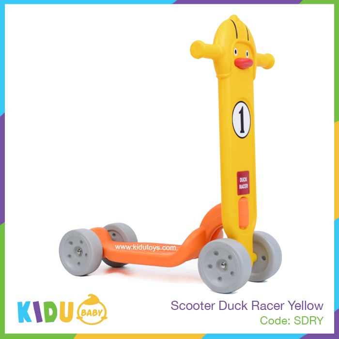 Mainan Anak Labeille Scooter Duck Racer Kidu Baby