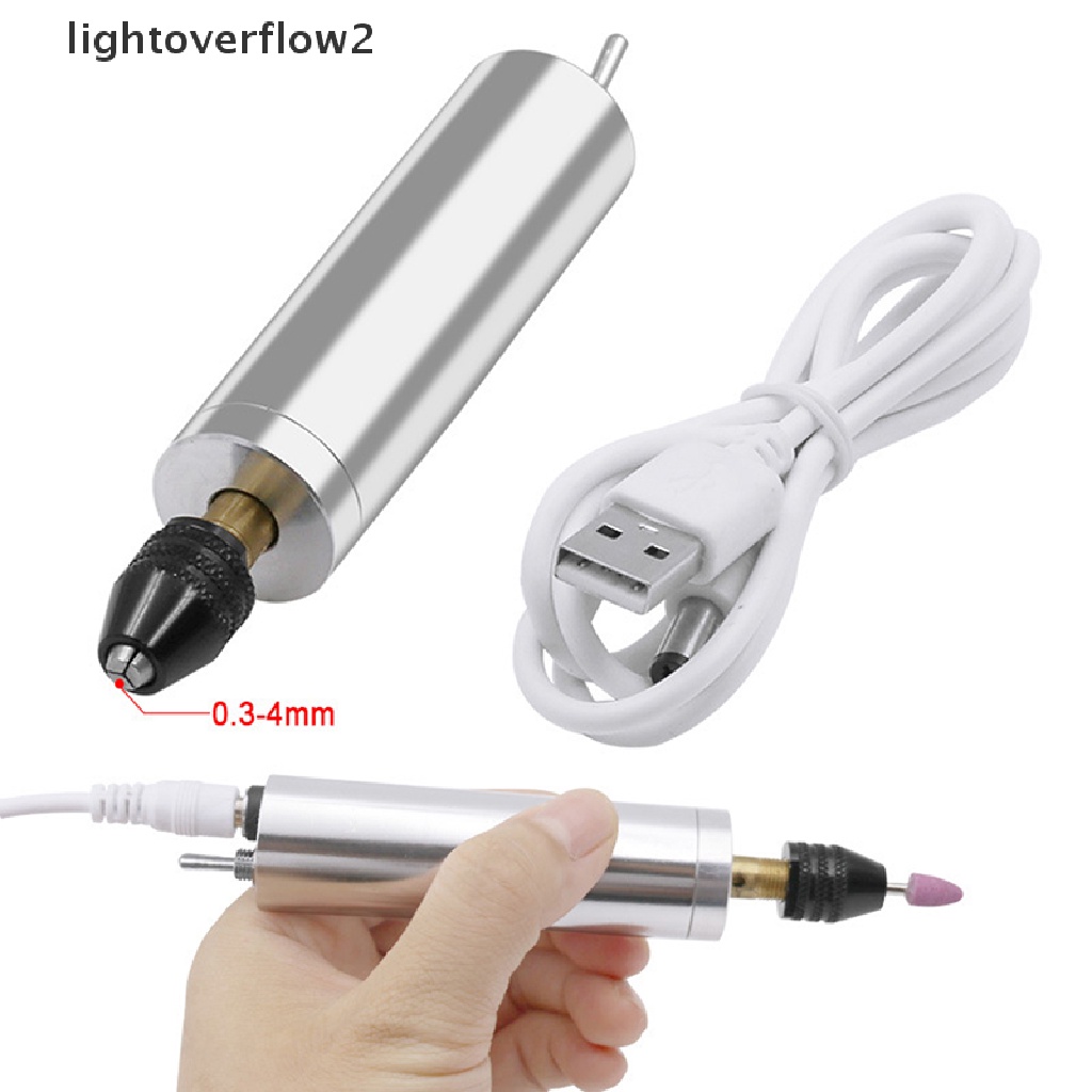 (lightoverflow2) Pen Ukir Elektrik USB Untuk Poles / Gerinda / Power Tool (ID)