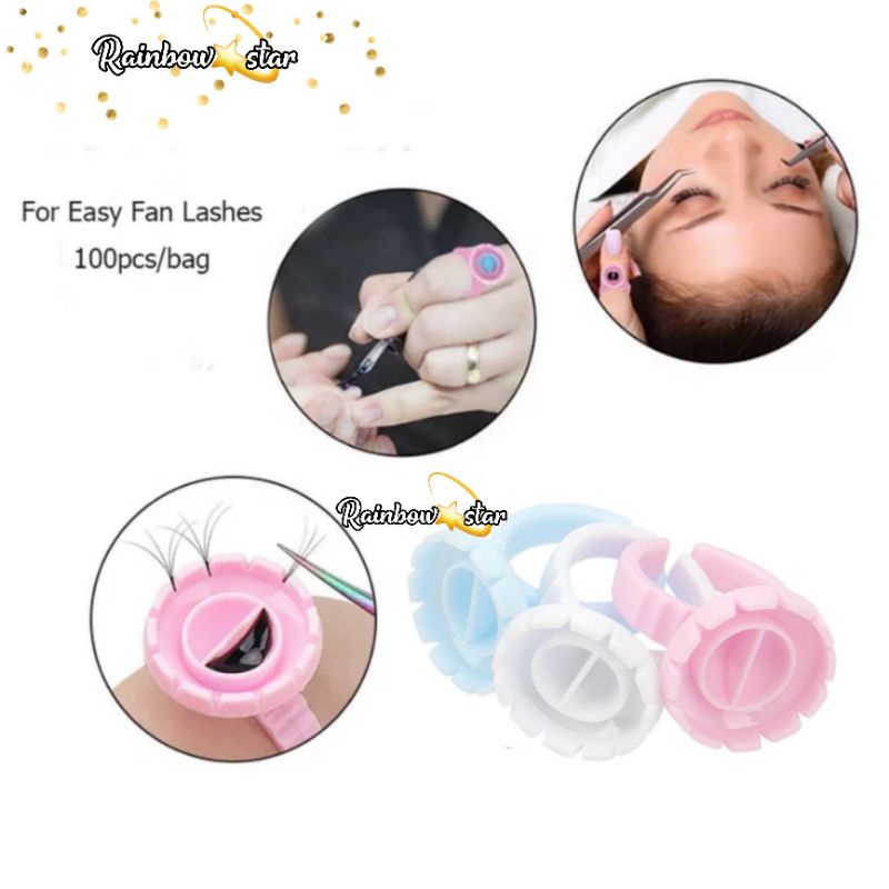 Cincin Bulu Mata Russian / Cincin Lem Eyelash Extension  / Ring Glue Russian