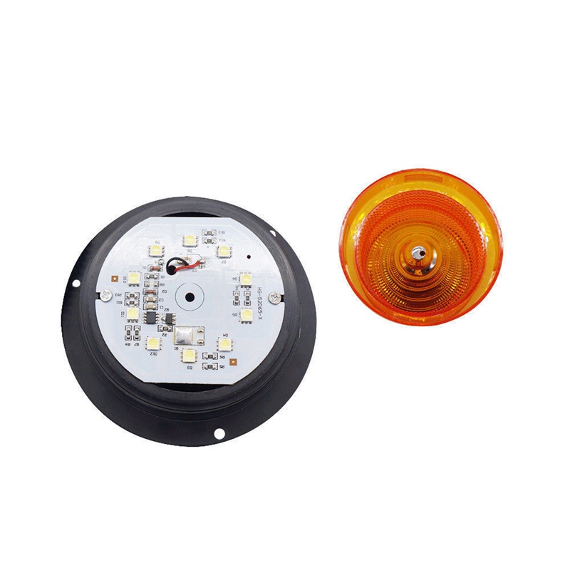 【12 LED】Lampu Emergency Rotary/Lampu Peringatan Flash Ledakan Mobil/Lampu Rotary Warning