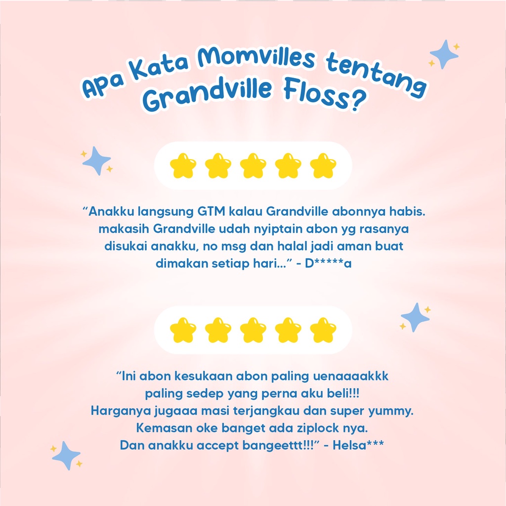 GRANDVILLE FISH FLOSS RASA ORIGINAL / 100GR