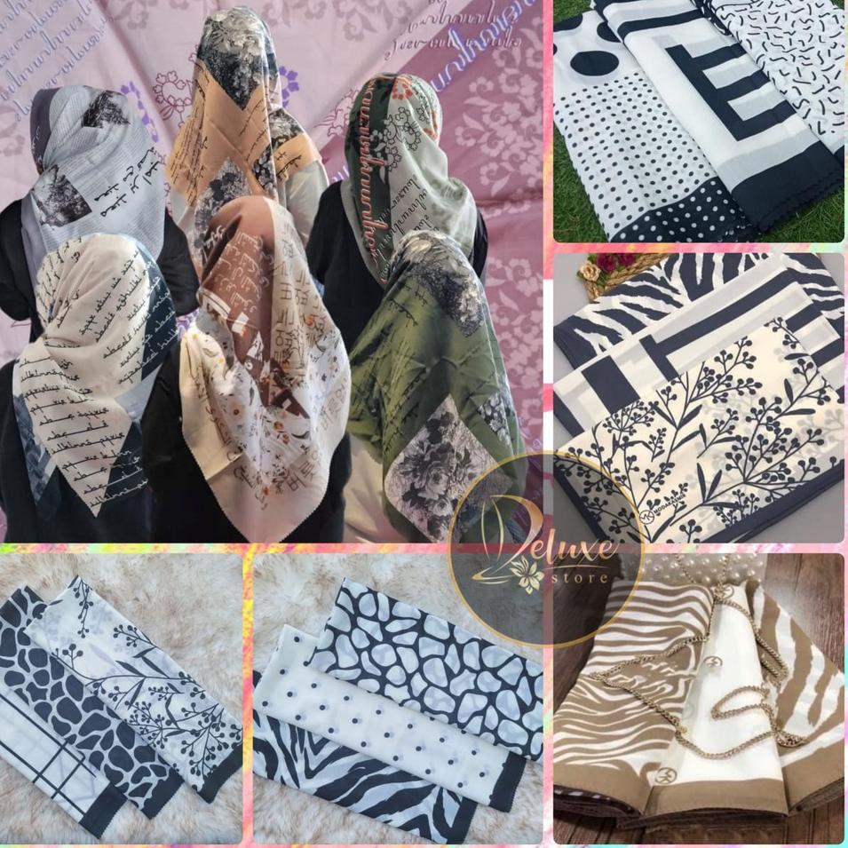 "DGL.31Oc22ᴱ" GROSIR Hijab Voal Motif, Hijab Motif Printing, Jilbab Voal Motif , Kerudung Segiempat 