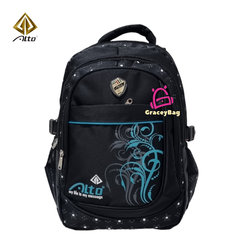 GB-77033F Tas Ransel Sekolah Anak Laki-laki Alto Size Kecil 16&quot;