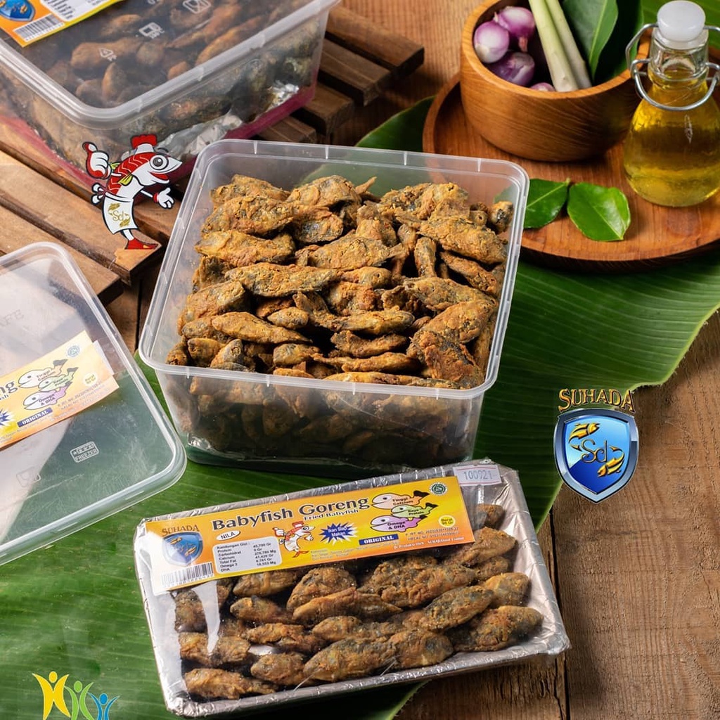 

Baby Fish Crispy | Baby Fish Ikan Nila Tepung Original Crispy Enak Begizi