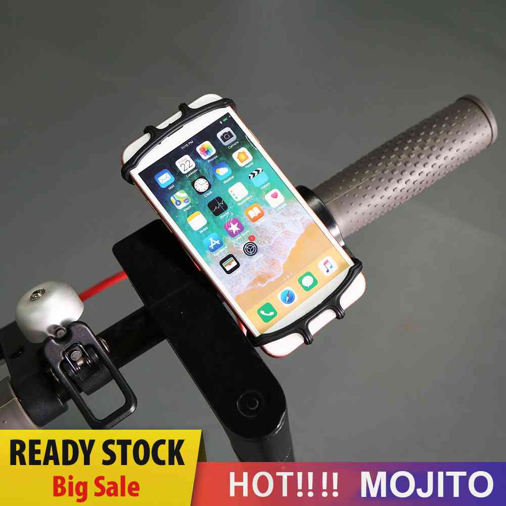 Holder GPS / Smartphone Bahan Silikon Untuk Stang Sepeda MTB