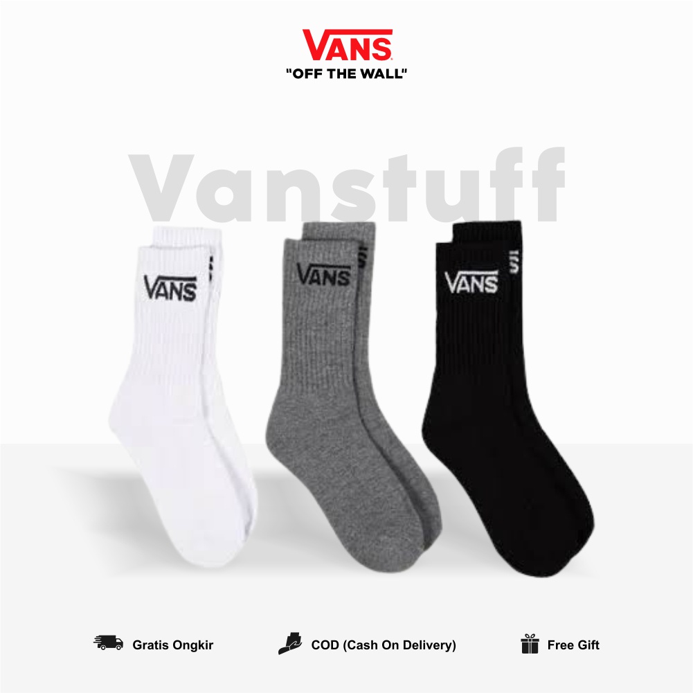 Kaos Kaki Vans Panjang Original 100% Bahan Halus dan Tebal