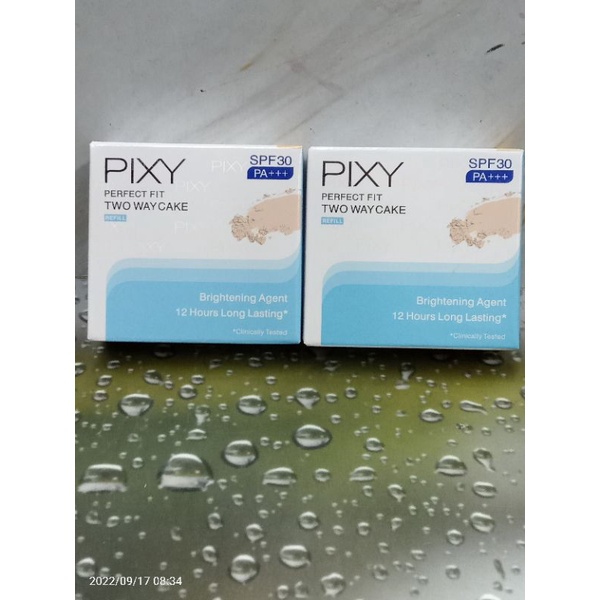 [ REFILL ] PIXY UV WHITENING TWO WAY CAKE PERFECT FIT -