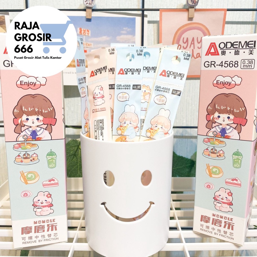 

isi refill pulpen bisa dihapus eraseable random 1 box isi 20 biji termurah 1 kotak set lucu imut COD alat tulis kantor perlengkapan sekolah