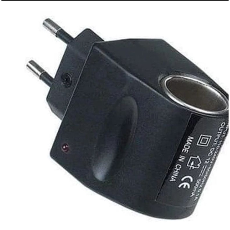 Car Charger Inverter AC to DC 12V 500mA Adapter Colokan Lighter Mobil Testing Car Charger