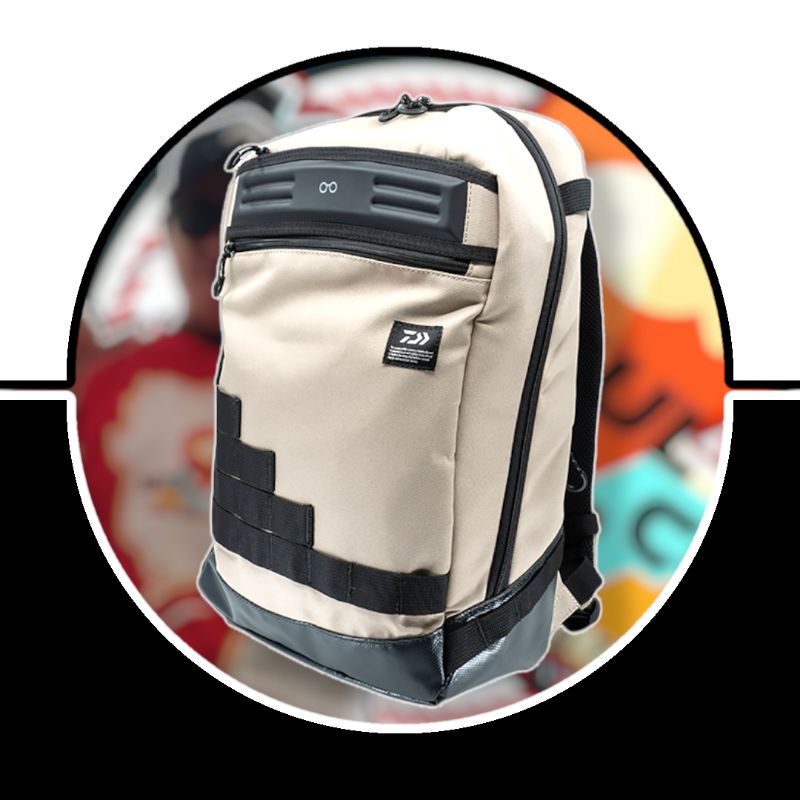 Tas pancing Original Daiwa Ransel dan tas pinggang untuk memancing