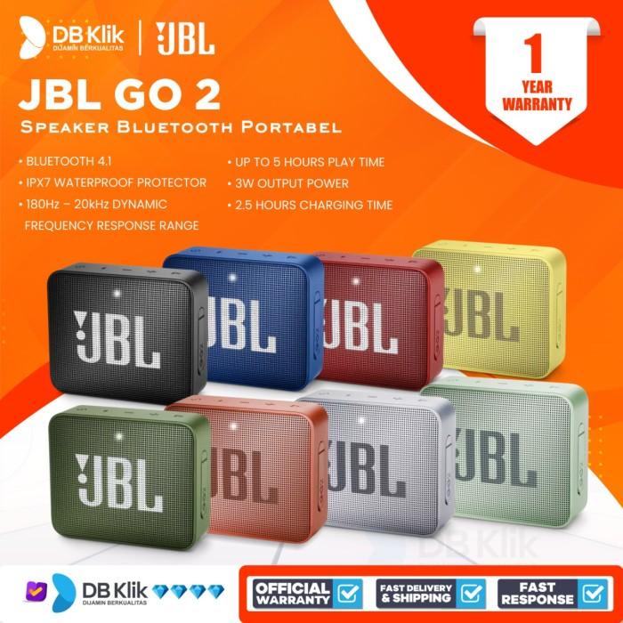 Audio Speaker Portable Jbl Go 2 Bluetooth 4.1 - Bluetooth Speaker Jbl Go2