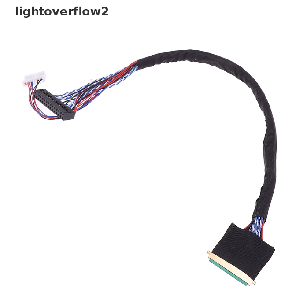 (lightoverflow2) I-pex 20453-040T-11 40Pin 2ch 6bit LVDS Kabel Untuk Panel LCD LED 10.1-18.4 &quot;