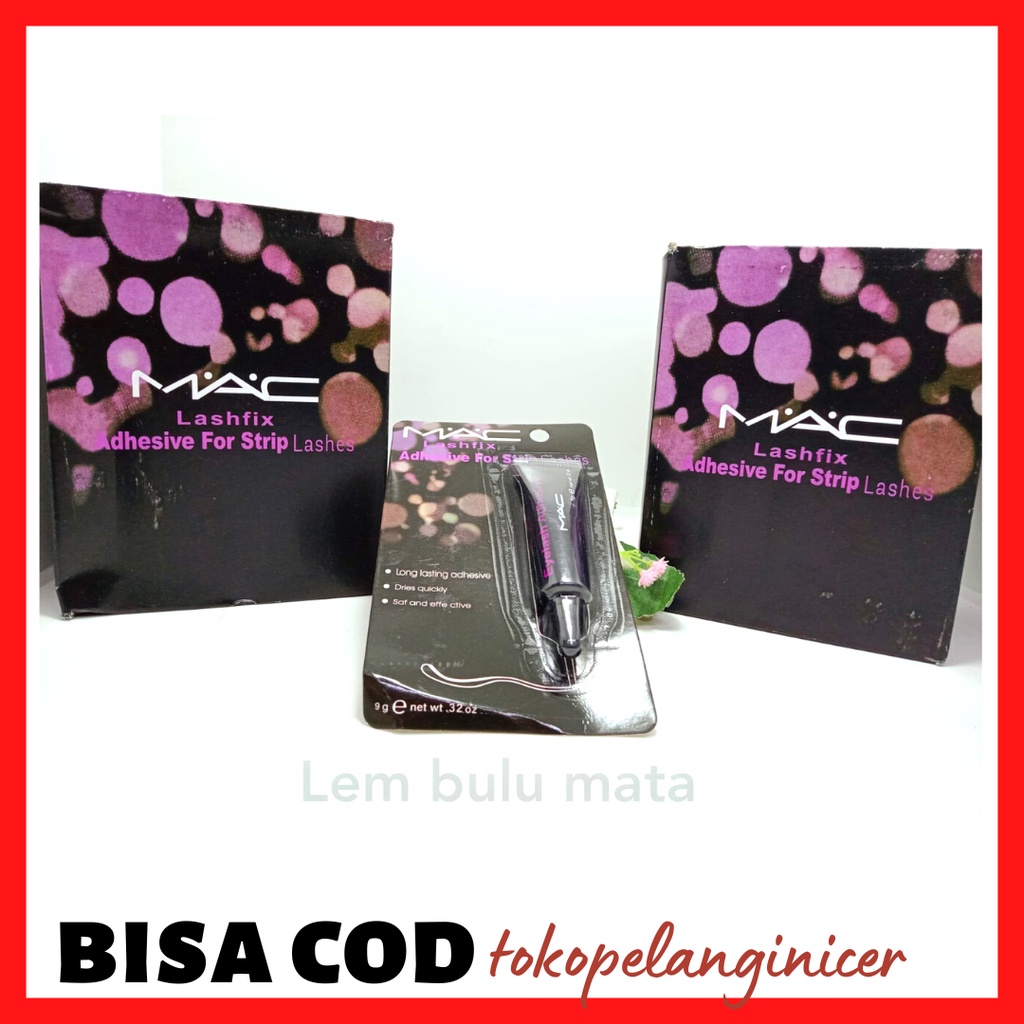 BARU!! Lem Bulu Mata Tube - Lem Eyelash Warna Hitam Tokopelanginicer