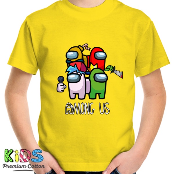 Kaos Anak Among Us AU01 / Atasan Anak Among Us / Kaos Anak Laki-Laki Among Us / Atasan Anak Laki-Lak