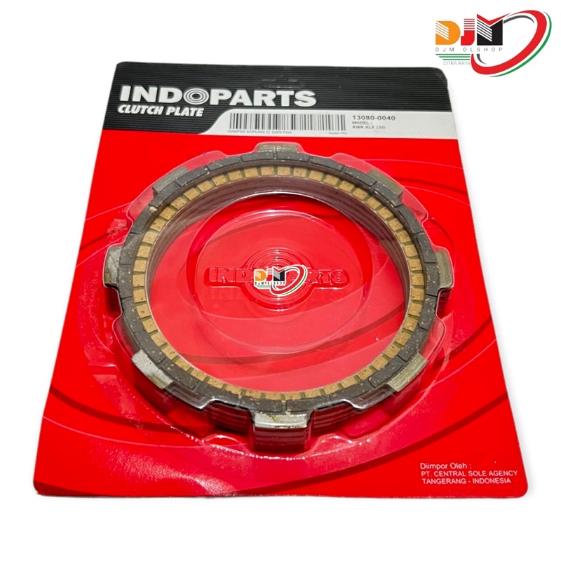 Kampas Kopling Plat Kopling KWK KLX 150S 1set 5pcs Original Indoparts