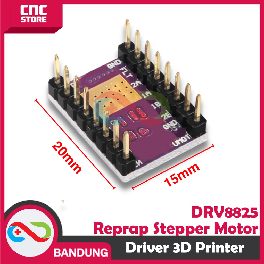 DRV8825 REPRAP STEPPER MOTOR DRIVER CARRIER 3D PRINTER RAMPS POLOLU REPRAP