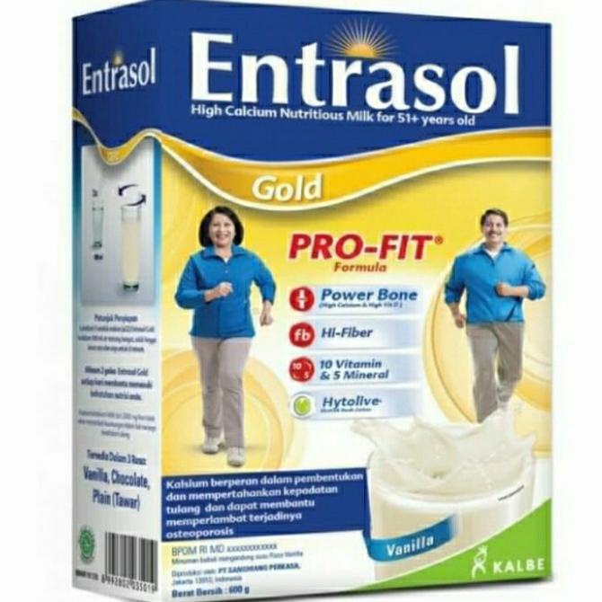

[ COD ] Entrasol Gold Vanila 600Gr | Kiddy Baby Online