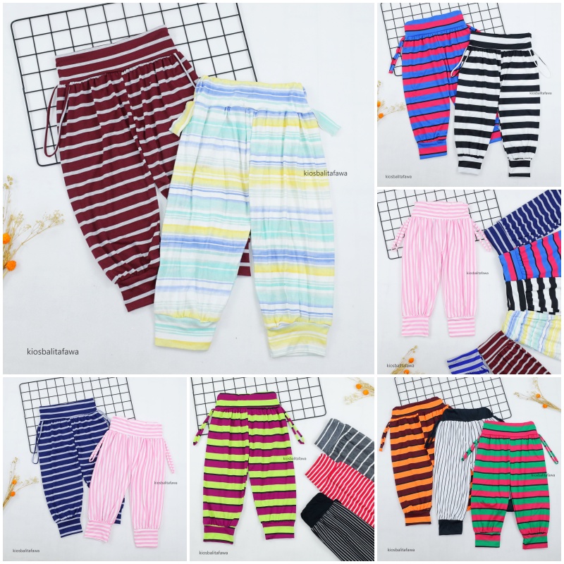 Aladin Salur Uk Bayi-12 Tahun / Celana Harian Anak Perempuan Cewek Panjang Baby Pants Bawahan Murah