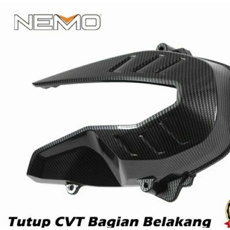 Cover Tutup CVT bagian belakang ADV 160 PCX 160 Carbon Original Nemo