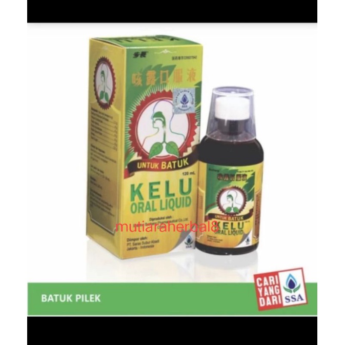 Buchang Kelu Oral Liquid - obat batuk & menyehatkan paru -paru