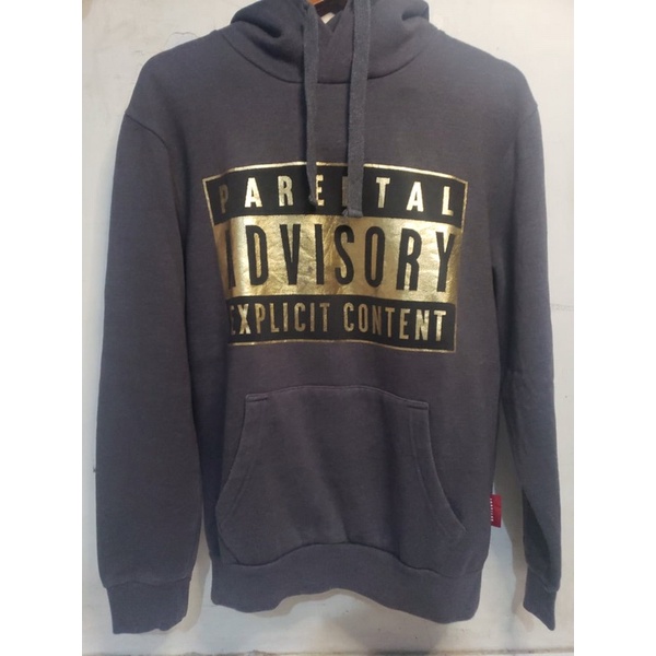 Parental Advisory hoodie size L