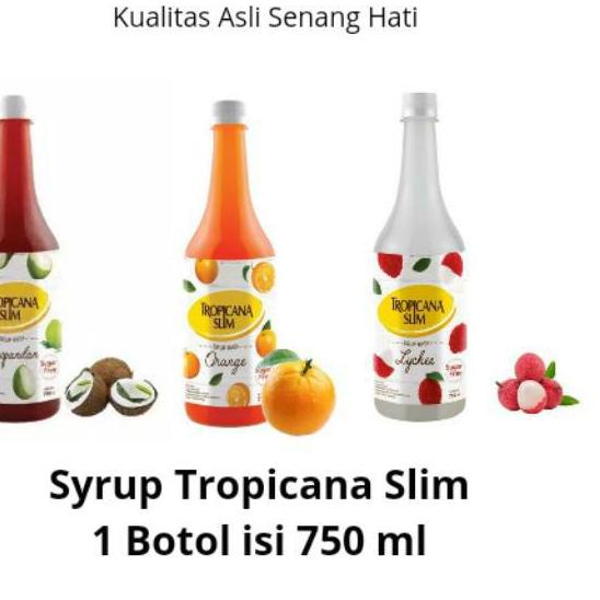 

Bisa COD SYRUP COCO PANDAN TROPICANA SLIM 750ml buruan