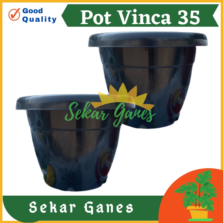 TERMURAH Pot Gentong VINCA 35 Hitam Pot Plastik Bunga Jumbo Besar Murah Tanaman Uk Mirip Pot Tawon 35 Pot Tulip 45 20 30 Galaxy 25 40-Pot Bunga Putih 35 Strawberry | Pot Tanaman Plastik Besar
