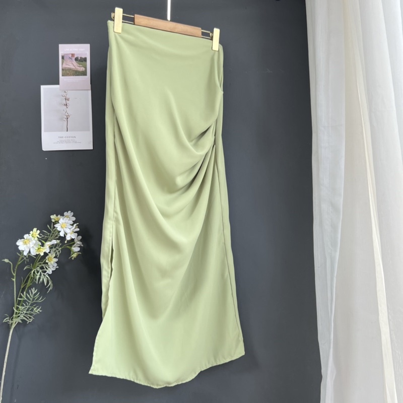 rok korea / rok span wanita / skirt wanita