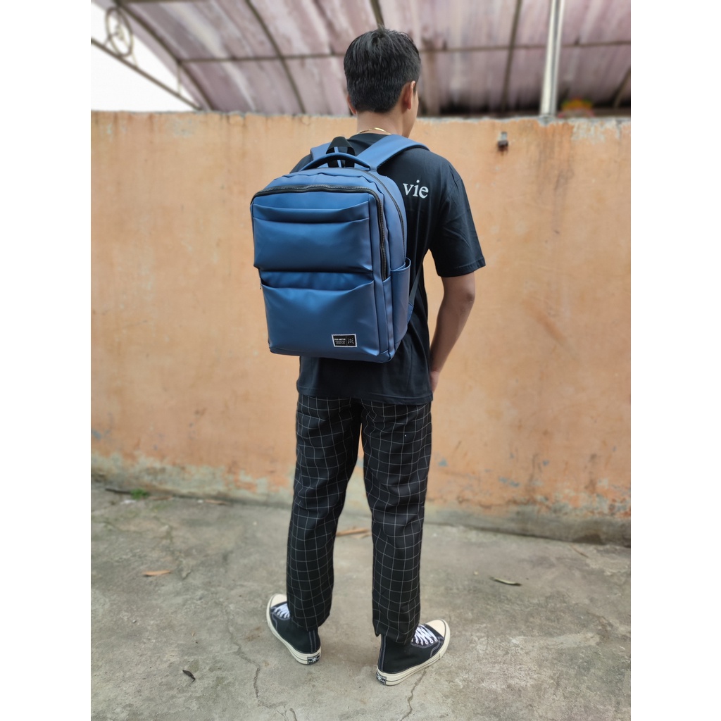 Backpack Tas Ransel Waterproof Original Polo Amstar 18&quot; Inchi Bahan Ballon Anti Air Best Quality Tas Selempang Tas Pria Wanita Tas Ransel Berkualitas