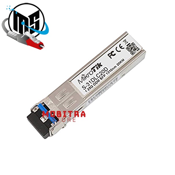 Mikrotik S-31DLC20D|SFP Transceiver Singlemode 20Km