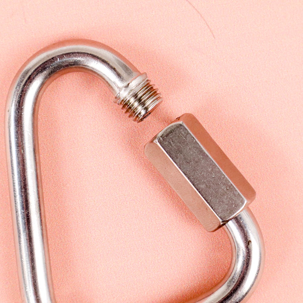 Climbing Karabiner Safety Lock - SQQ4045 - OMSE61SV Silver