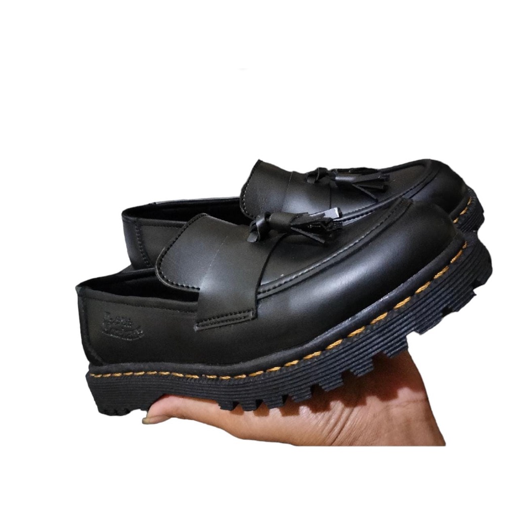 Grade Ori Free Box Sepatu Dr Martens Dokmar / Sepatu Penny Loafer Cewe Slip On