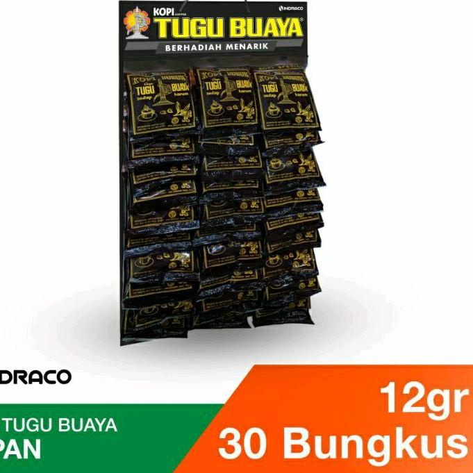 

[KODE PRODUK ARP9L9943] Kopi Tugu Buaya Renteng 12gram Isi 30pcs