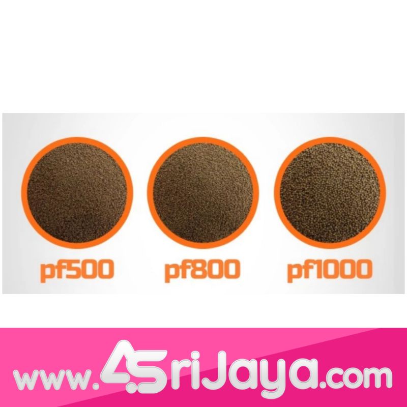 Pakan Ikan Kecil PF500 PF1000 500 GRAM