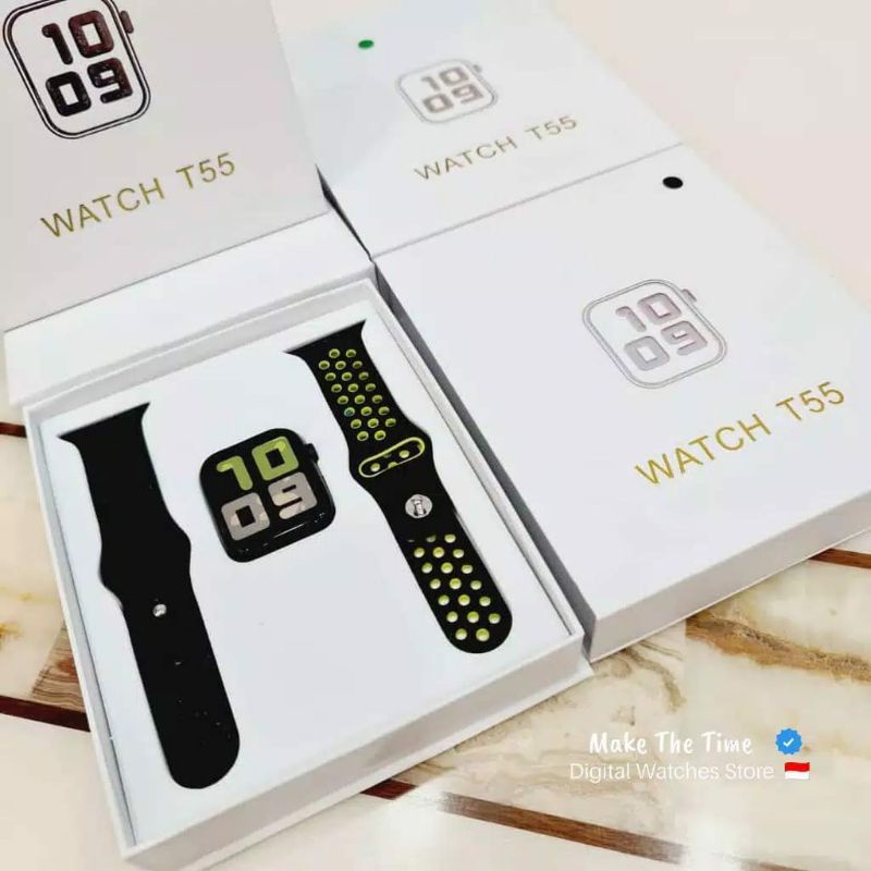 Jam Tangan T500+ Bluetooth Wallpaper Plus Smartwatch Semakin Pintar Pria Wanita