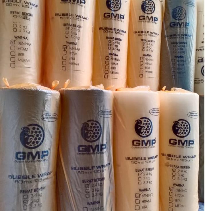 

limited STOCK!BUBBLE WRAP MURAH GMP 2.3KG ukuran 50mx125cm[Cargo 1 Resi 1 Roll]|KD6
