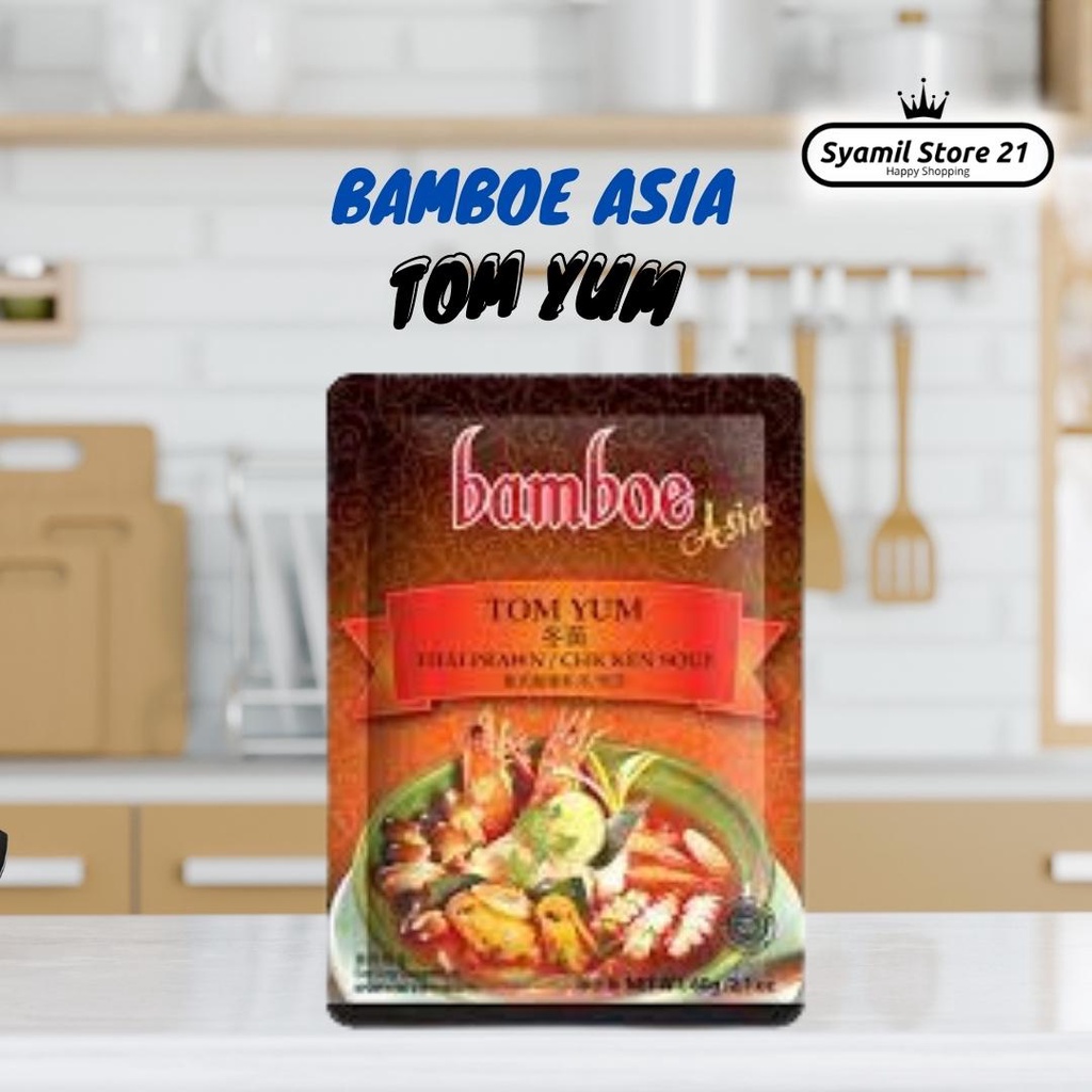 

Bumbu Tom Yum Instan Bamboe Asia 60 Gram