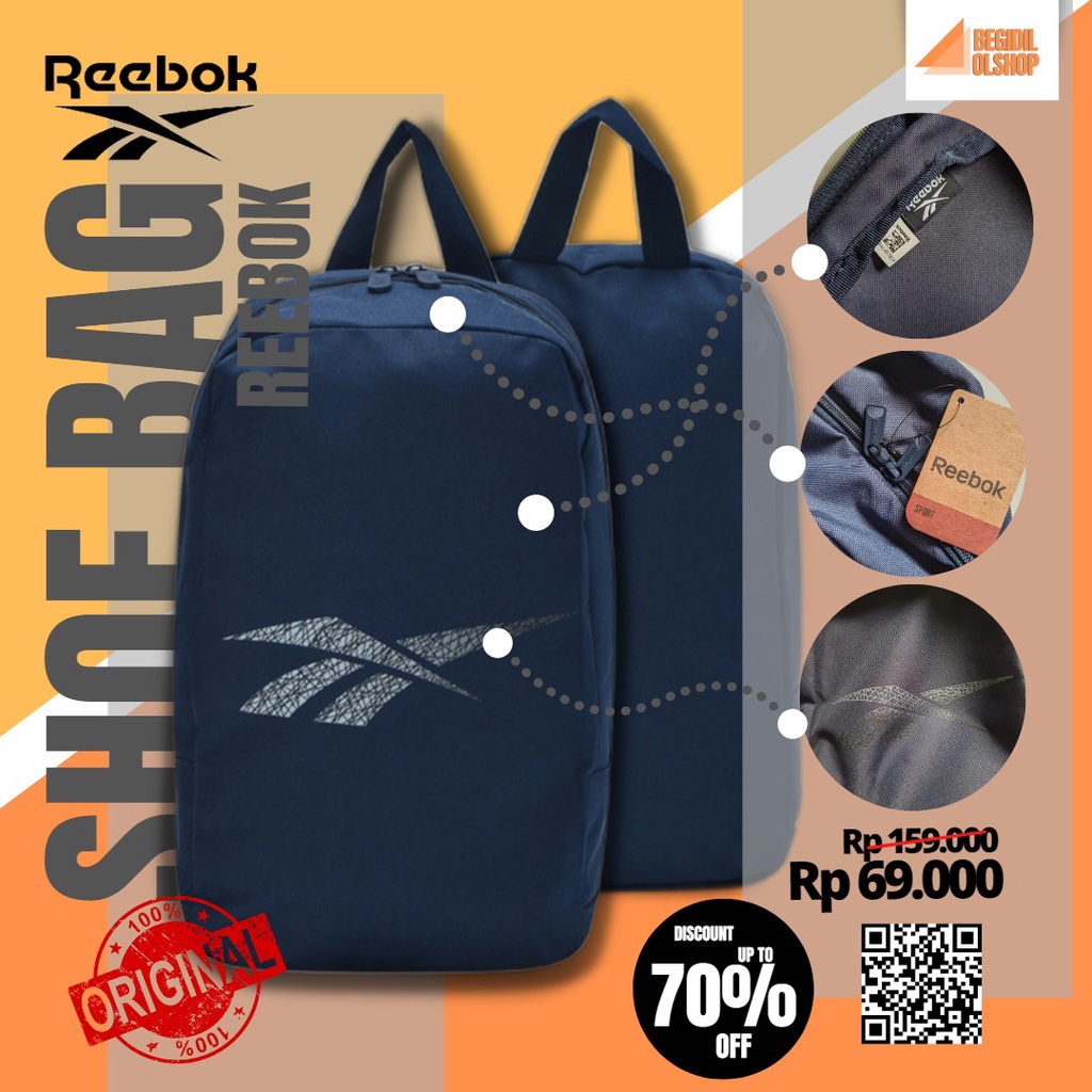 Shoes Bag || Tas Sepatu Reebok Original